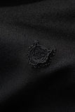 Perforated Shoulder Performance Polo BLACK