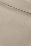 Perforated Shoulder Performance Polo KHAKI