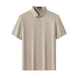 Perforated Shoulder Performance Polo KHAKI