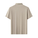 Perforated Shoulder Performance Polo KHAKI