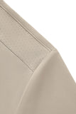 Perforated Shoulder Performance Polo KHAKI