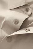 Perforated Shoulder Performance Polo KHAKI