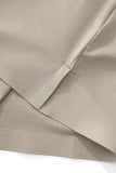 Perforated Shoulder Performance Polo KHAKI