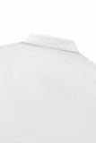 Perforated Shoulder Performance Polo WHITE