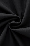 Ornate Trim Polo BLACK