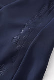 Ornate Trim Polo NAVY