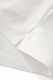 Ornate Trim Polo WHITE