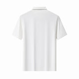 Seamless Mosaic Texture Polo WHITE