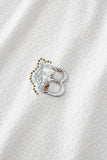 Seamless Mosaic Texture Polo WHITE