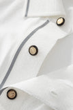 Seamless Mosaic Texture Polo WHITE