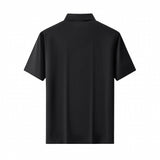 Seamless Horizon Zip Polo BLACK