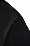 Seamless Horizon Zip Polo BLACK