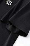 Seamless Horizon Zip Polo BLACK