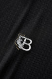Seamless Horizon Zip Polo BLACK