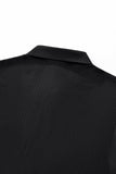 Seamless Horizon Zip Polo BLACK
