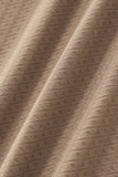 Seamless Horizon Zip Polo KHAKI