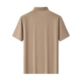 Seamless Horizon Zip Polo KHAKI