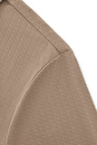 Seamless Horizon Zip Polo KHAKI