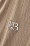 Seamless Horizon Zip Polo KHAKI