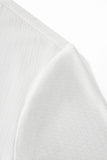 Seamless Horizon Zip Polo WHITE