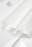 Seamless Horizon Zip Polo WHITE