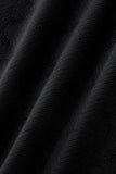Seamless Chevron Texture Polo BLACK