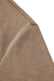 Seamless Chevron Texture Polo KHAKI