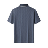 Seamless Chevron Texture Polo PETROL