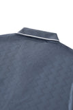 Seamless Chevron Texture Polo PETROL