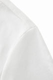 Seamless Chevron Texture Polo WHITE