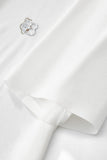 Seamless Chevron Texture Polo WHITE