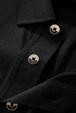 Seamless Geo Texture Polo BLACK