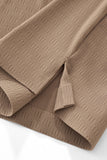 Seamless Geo Texture Polo KHAKI