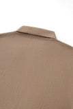 Seamless Geo Texture Polo KHAKI