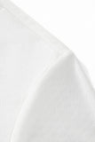 Seamless Geo Texture Polo WHITE