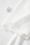 Seamless Geo Texture Polo WHITE