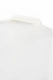 Seamless Geo Texture Polo WHITE