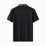 Lustre Trim Polo BLACK/SILVER