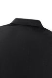 Midnight Crystal Cascade Polo BLACK/BLACK