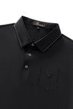 Regal Crystal Pocket Polo BLACK/BLACK