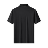 Regal Crystal Pocket Polo BLACK/GOLD