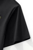 Regal Crystal Pocket Polo BLACK/GOLD