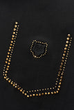 Regal Crystal Pocket Polo BLACK/GOLD