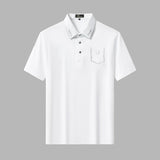 Regal Crystal Pocket Polo WHITE/SILVER