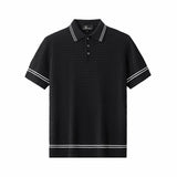 Refined Motion Knit Polo BLACK