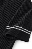 Refined Motion Knit Polo BLACK