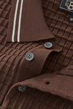 Refined Motion Knit Polo COFFEE