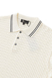 Refined Motion Knit Polo IVORY