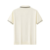 Urban Pulse Zip Knit Polo IVORY