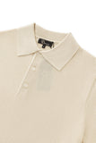 Refined Motion Knit Polo IVORY